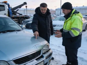 Что делать, если эвакуатор повредил машину при погрузке