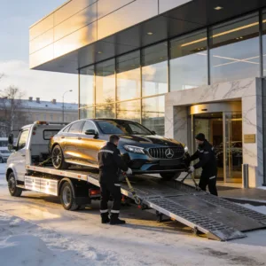 Можно ли вызвать эвакуатор для перевозки нового автомобиля из автосалона