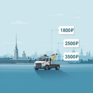 Сколько стоит вызвать эвакуатор в Санкт-Петербурге в 2026 году